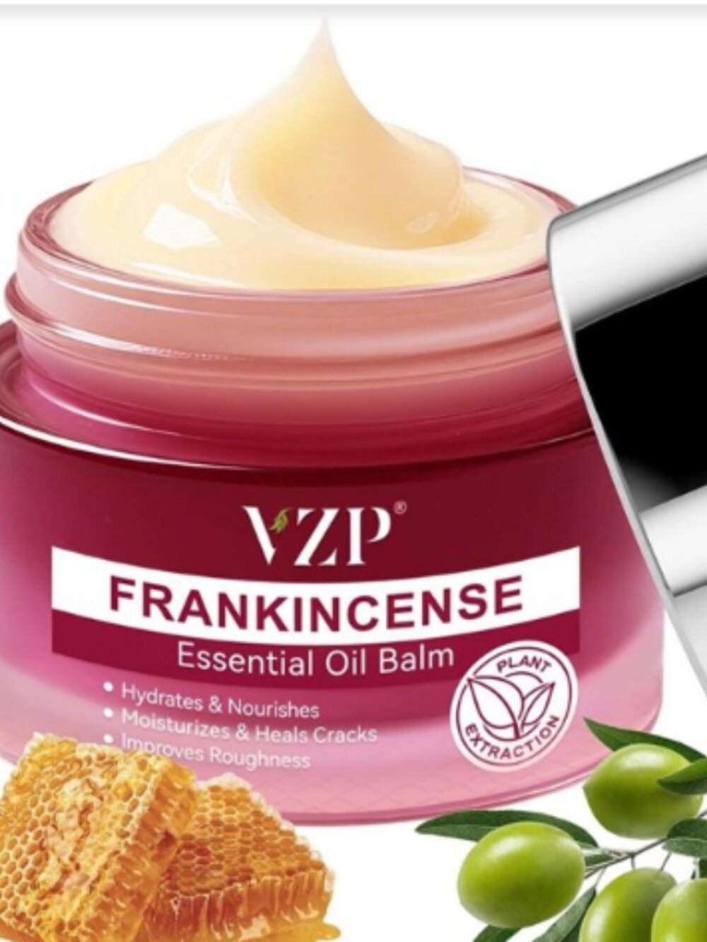 Frankincense Moisturizing Balm 2.1Fl Oz, Beeswax